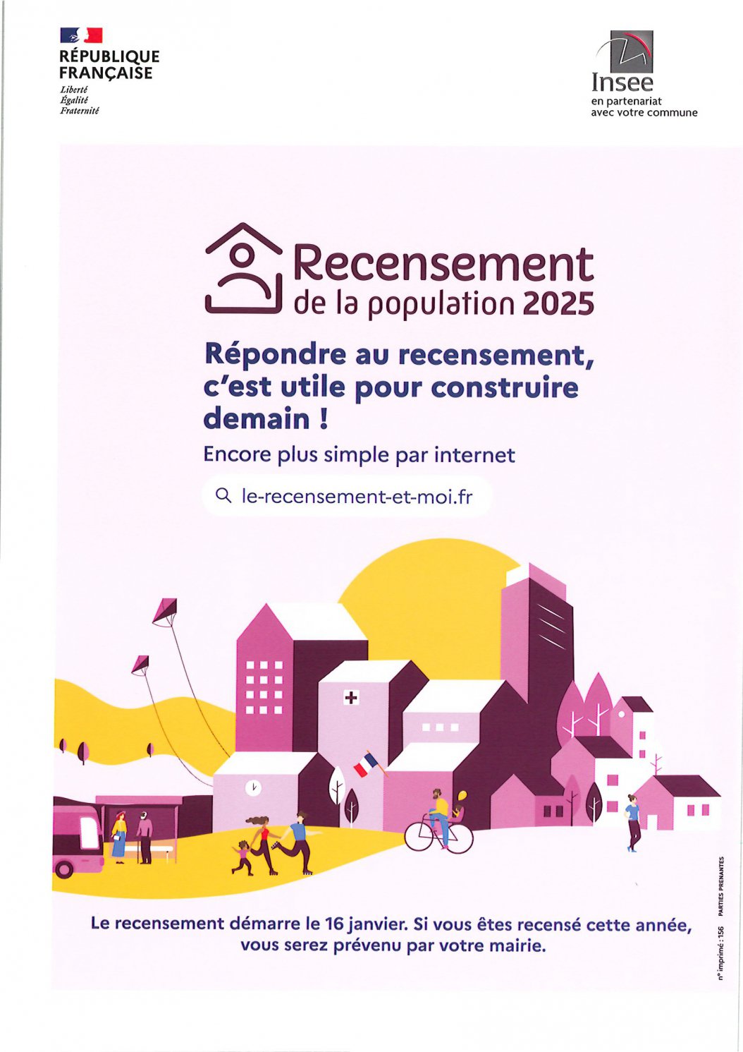 Recensement de la population 2025